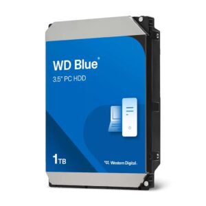 Western Digital WD Blue 1TB 3.5" Internal HDD SATA 6Gb/s 5400RPM 64MB Cache