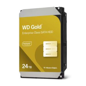 Western Digital Gold Enterprise Class SATA HDD - 24TB