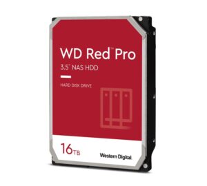 Western Digital WD Red Pro 16TB 3.5" NAS HDD SATA3 7200RPM 512MB Cache