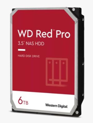 Western Digital WD Red Pro 6TB 3.5" NAS HDD SATA3 7200RPM 256MB Cache