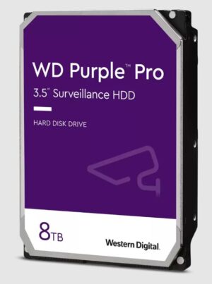 Western Digital WD Purple Pro 8TB 3.5" Surveillance HDD 7200RPM 256MB SATA3