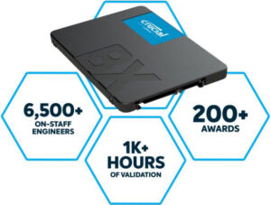 Crucial BX500 1TB 2.5" SATA3 6Gb/s SSD