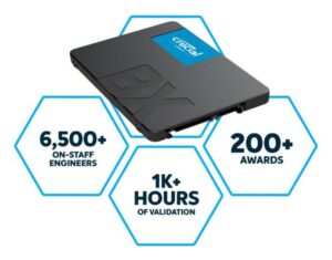 Crucial BX500 4TB 2.5" SATA III SSD