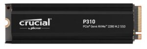 Crucial P310 2TB Gen4 2280 NVMe SSD with Heatsink