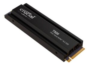 Crucial T500 2TB Gen4 NVMe M.2 SSD with Heatsink