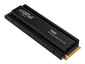 Crucial T500 4TB Gen4 NVMe M.2 SSD with Heatsink