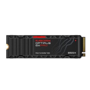 SanDisk Optima GX PRO 850X PCIe 4.0 NVMe M.2 SSD with Heatsink - 2TB