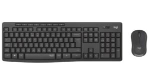 Logitech MK295 Wireless Silent Keyboard and Mouse Combo - Off-White