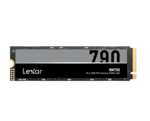 Lexar NM790 512GB M.2 2280 PCIe Gen 4x4 NVMe Internal SSD