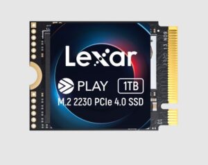 Lexar PLAY 1TB M.2 2230 PCIe Gen 4x4 NVMe SSD