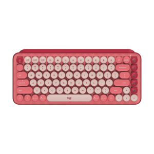 Logitech POP Keys Wireless Mechanical Keyboard - Heartbreaker Rose
