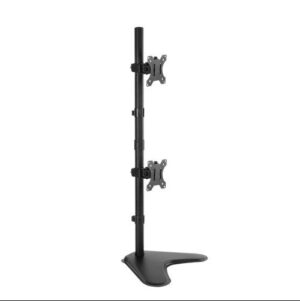Brateck LDT12-T02V Dual Screen Monitor Stand for 13″-32″ Screens
