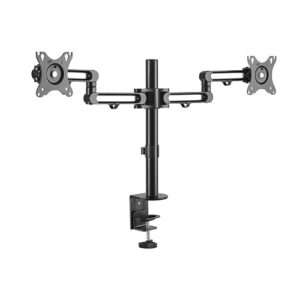 Brateck Dual Monitor Premium Aluminum Articulating Monitor Arm for 17"-32", LDT30-C024