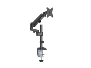 Brateck LDT47-C012N Single Monitor Heavy-Duty Aluminum Gas Spring Monitor Arm