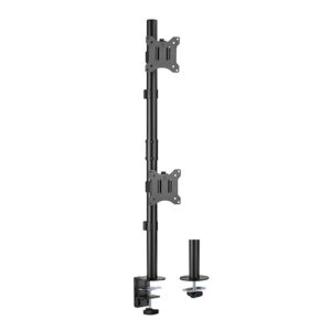 Brateck LDT57-C02V Pole Mount Dual Monitor Arm for 17"-32" Monitors