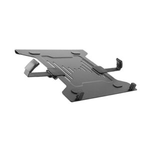 Brateck Steel Laptop Holder Fits 10"-15.6" for Most Desk Mounts with Standard 75x75/100x100 VESA Plate