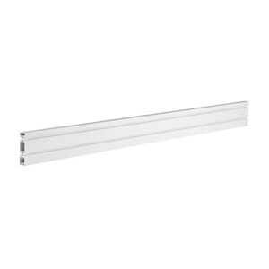 Brateck Aluminum Slatwall Panel, Weight Capacity 40kg - Matte White