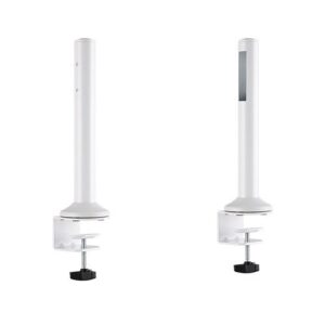Brateck Slatwall Desk Mounting Pole (Works with Slatwall Panel for Desk-Mounted Slat Wall System, 2 Poles Included)
