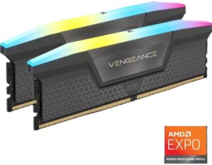 Corsair Vengeance RGB DDR5 16GB (2 x 8GB) 5200MHz CL40 Grey