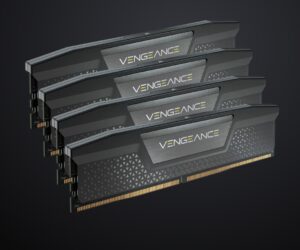Corsair VENGEANCE 192GB (4x48GB) DDR5 DRAM 5200MT/s CL38 Memory Kit — Black