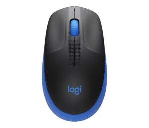 Logitech M190 Full-Size Wireless Mouse - Blue