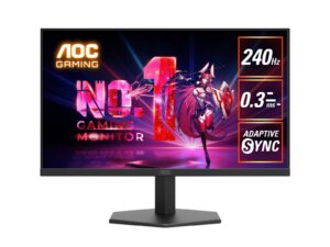 AOC 27G11ZE2 27" Fast IPS Full HD 240Hz Gaming Monitor