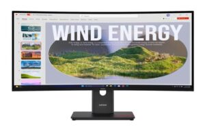 Lenovo ThinkVision T34w-30 34" WQHD Curved Monitor
