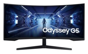 Samsung 34" Odyssey G55T WQHD Curved Gaming Monitor