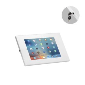 Brateck PAD34-01 Anti-Theft Wall-Mounted Tablet Enclosure for 9.7" to 11" Tablets - White