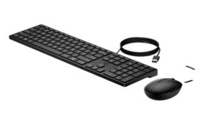 HP 320MK USB Wired Desktop Keyboard and Mouse Combo