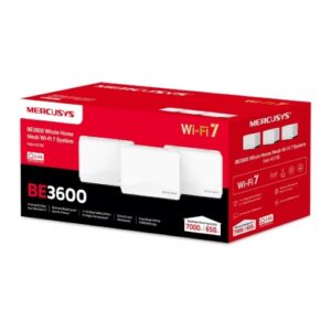 Mercusys Halo H27BE BE3600 Whole Home Mesh Wi-Fi 7 System (3-Pack)