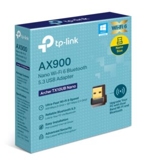 TP-Link Archer TX10UB Nano AX900 Wi-Fi 6 Bluetooth 5.3 USB Adapter