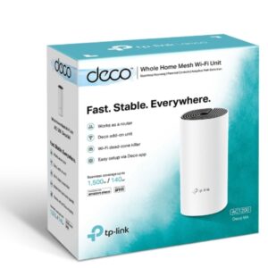 TP-Link Deco M4 AC1200 Whole Home Mesh Wi-Fi System (1-Pack)
