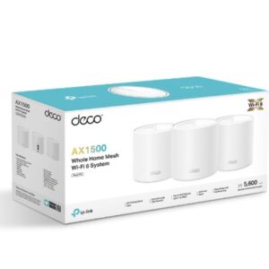 TP-Link Deco X1500 AX1500 Whole Home Mesh Wi-Fi 6 System (3-Pack)