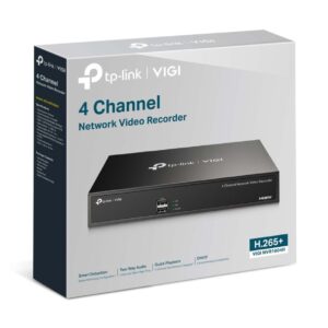 TP-Link VIGI NVR1004H VIGI 4 Channel Network Video Recorder