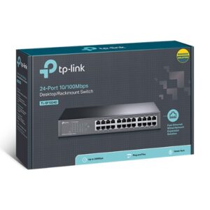 TP-Link TL-SF1024D 24-Port 10/100Mbps Desktop / Rackmount Switch