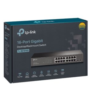 TP-Link TL-SG1016DE 16-Port Gigabit Easy Smart Switch