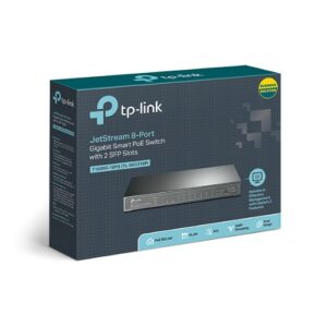 TP-Link SG2210P 8-Port Gigabit Smart PoE Switch with 2 SFP Slots
