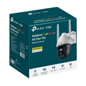 TP-Link VIGI C540-4G(4mm) 4MP Outdoor Full-Color 4G Pan Tilt Network Camera