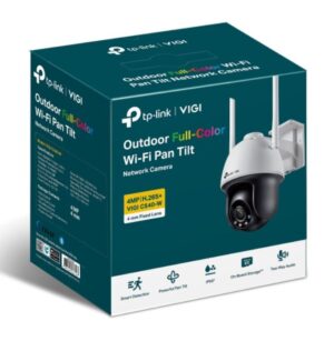 TP-Link VIGI C540-W 4MP Outdoor Full-Colour Wi-Fi Pan Tilt Network Camera