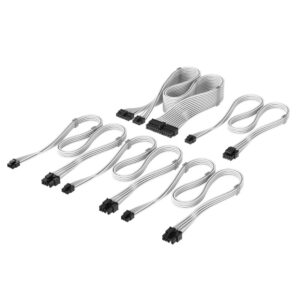 Corsair Elite Premium Individually Sleeved Type-4 PSU Cables Starter Kit - White
