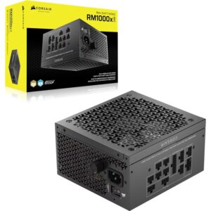 Corsair RM1000x SHIFT Fully Modular ATX Power Supply (AU), 1000W, ATX 3.1, Gold efficiency