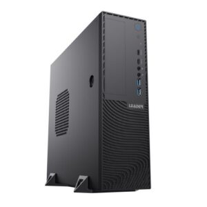 Leader Slim Corporate Desktop SS45-i5, Intel i5-14400T, 16GB DDR5 RAM, 500GB M.2 NVMe SSD, Windows 11 Pro