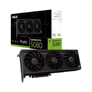 ASUS GeForce ProArt RTX 5080 16GB GDDR7 OC Edition Graphics Card