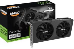 INNO3D GeForce RTX 5060 TWIN X2 OC V2 8GB GDDR7 Graphics Card