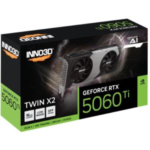 INNO3D GeForce RTX 5060 Ti TWIN X2 16GB GDDR7 Graphics Card