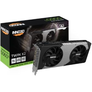 INNO3D NVIDIA GeForce RTX 5060 Ti TWIN X2 16GB GDDR7 Graphics Card