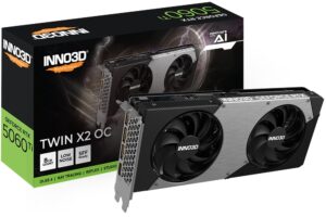 INNO3D NVIDIA GeForce RTX 5060 Ti TWIN X2 OC 8GB GDDR7 Graphics Card