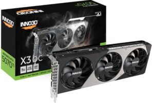 INNO3D NVIDIA GeForce RTX 5070 Ti X3 OC 16GB GDDR7 Graphics Card