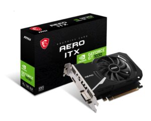 MSI GeForce GT 1030 AERO ITX 4GD4 OC Video Card